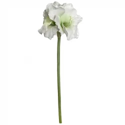 Amaryllis, 99cm, vit, konstgjord blomma