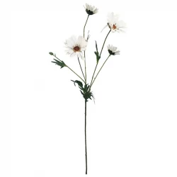Margerit m 4 blommor, 78cm, konstgjord blomma