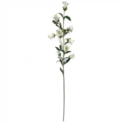 Klocka blomma på stjälk, 88cm, vit, konstgjord blomma