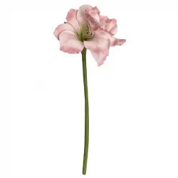 Amaryllis, rosa, 99cm, konstgjord blomma