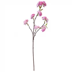 Persikogren, 76cm, konstgjord blomgren