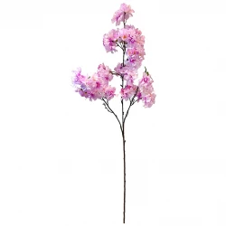 Körsbärsgren, pink, 120cm, konstgjord blomma