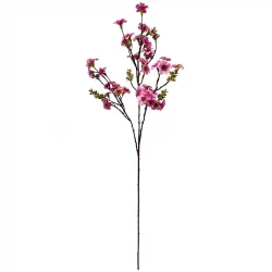 Rosenmyrtengren, 84cm, pink, konstgjord blomma 