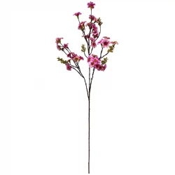 Rosenmyrtengren, rosa, 84cm, konstgjord blomma