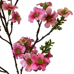 Rosenmyrtengren, rosa, 84cm, konstgjord blomma