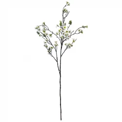 Rosenmyrtengren, 105cm, vit, konstgjord blomma 