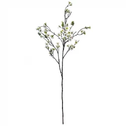 Rosenmyrtengren, creme, 105cm, konstgjord blomma
