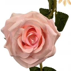 Rosranka, m 8 rosor, rosa, 145cm, konstgjord ranka