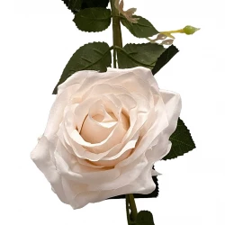 Rosranka, med 8 rosor, creme, 145 cm, konstgjord ranka