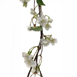 Körsbärsgren, girlang, 160 cm, konstgjord blomma