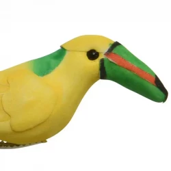 Tukan av polystyren, konstgjord fågel