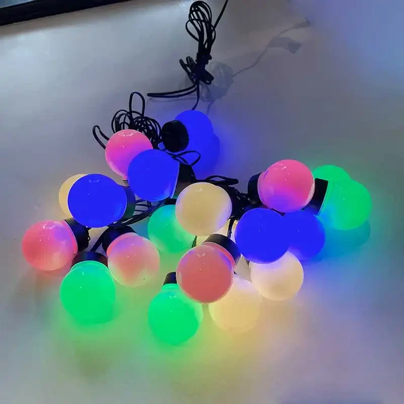 LED-Ljusslinga med 20 pastellfärgade lampor