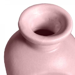 Keramik vas, rosa