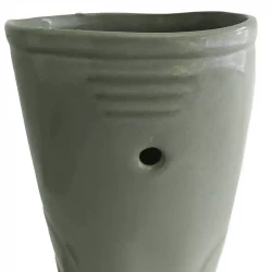 Gummistövel-vas i porslin, H: 29 cm