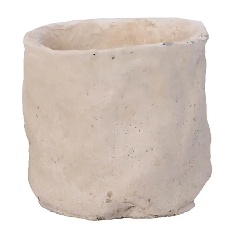 Cementkruka, H 9 cm