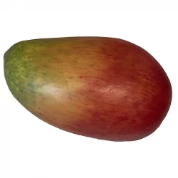 Mango. 12cm, konstgjord frukt