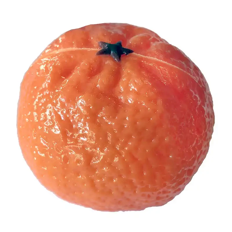 Mandarin Ø 6 cm, konstgjord mat