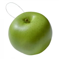Äpple, grön, konstgjord mat