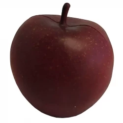 Apple, 8cm, röd, konstgjord frukt