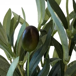 Olivgren knippe för upphängning, 40 cm, konstgjord växt