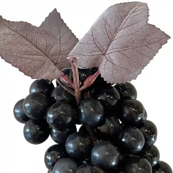 Druvklas, 90st, 25cm, svart, konstgjord frukt