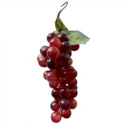 Druvklas, 48st, 18cm, röd, konstgjord frukt