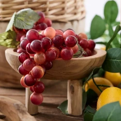 Druvklas, 48st, 18cm, röd, konstgjord frukt