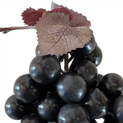 Druvklas, 48st, 18cm, svart, konstgjord frukt