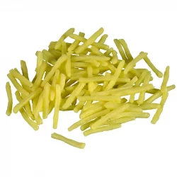 Pommes Frites, 3-6cm, konstgjord mat