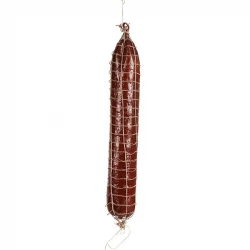 Korv / Salami m nät, 45cm, konstgjord mat