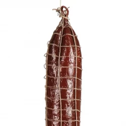 Korv / Salami med nät, konstgjord mat