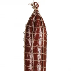 Korv / Salami med nät, konstgjord mat