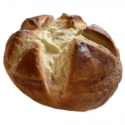 Runt bröd, 17cm, konstgjord mat