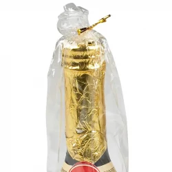 Champagne skruv-konfetti, blandad i guld eller silver