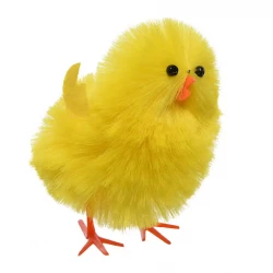 Kyckling, 11 cm, gul, påsk, konstgjord kyckling