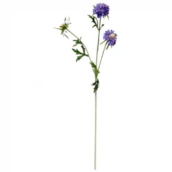 Skabiosa, lilla, 72cm, kunstig blomst