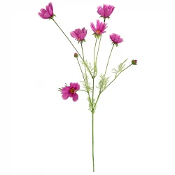 Rosenskära, cerise, 92cm, konstgjord blomma