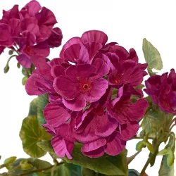 Storkenæb, geranium, UV, 38cm, kunstig blomst