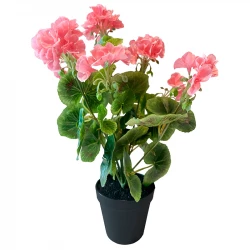 Storkenæb, geranium, UV, 38cm, kunstig blomst