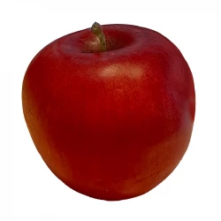 Äpple, Röd, 8cm, konstgjord frukt