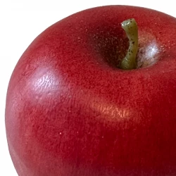 Äpple, Röd, 8cm, konstgjord frukt