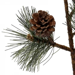 Grangren m grankottar, 82cm, konstgjord växt