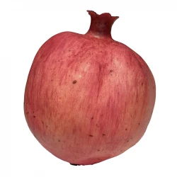 Granatäpple, röd, 10cm, konstgjord frukt