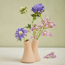 Scabiosa blomma, lila, 72cm, konstgjord blomma