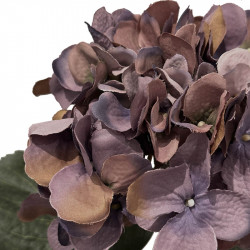 Hortensia, 48cm lila, konstgjord blomma