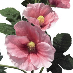 Stockros, Alcea, 102cm, konstgjord blomma