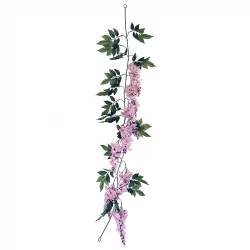 Wisteria ranka, 156cm, konstgjord blomma