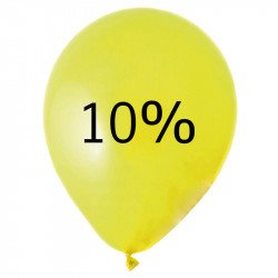 Ballong med 10%