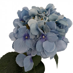 Hortensia, 48cm, blå, konstgjord blomma
