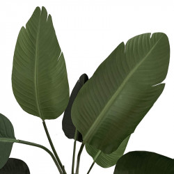 Vit papegojväxt, H120cm, Konstgjord Växt